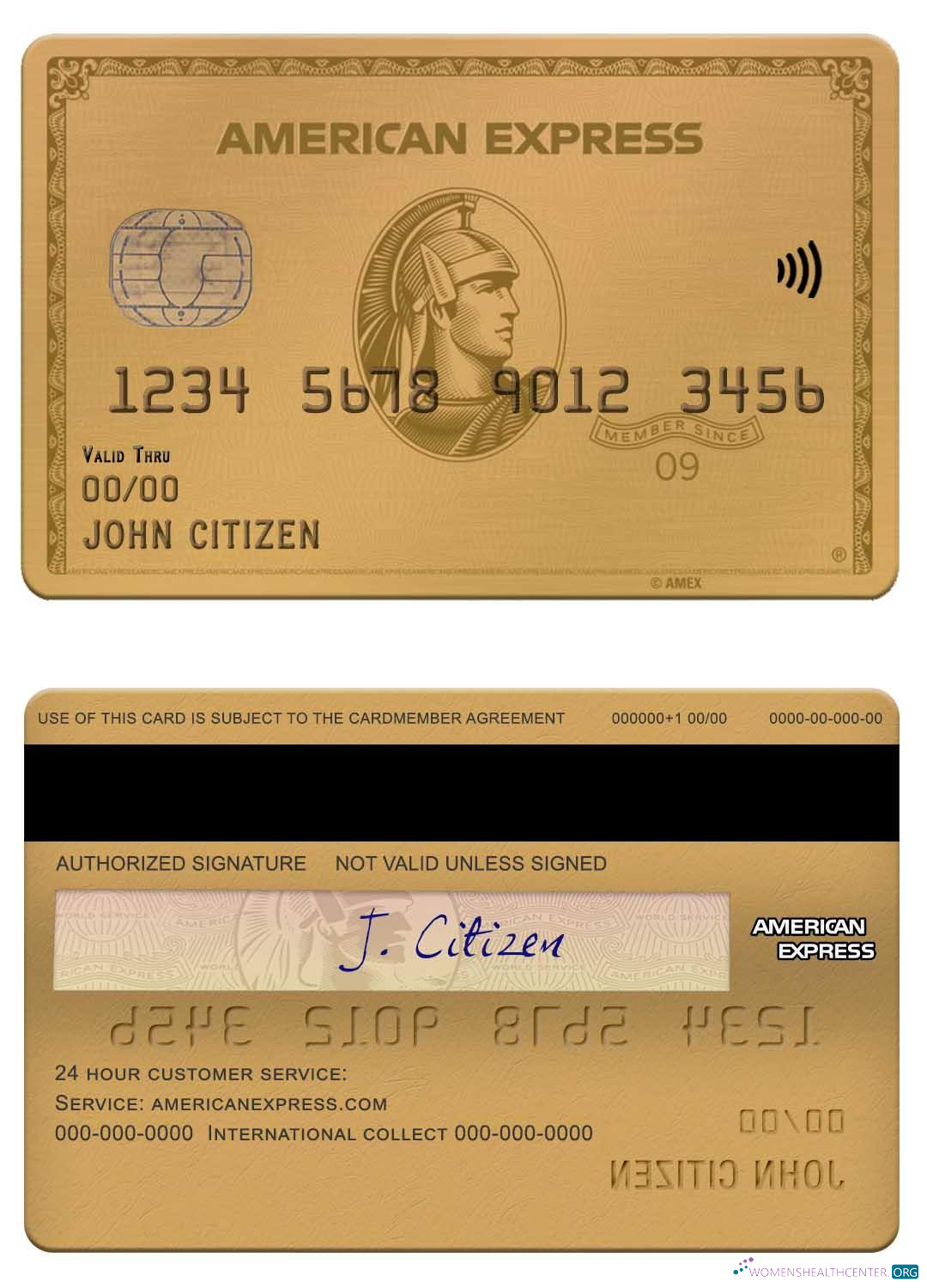 Download USA Texas 5Point Credit Union bank amex gold card Photoshop template